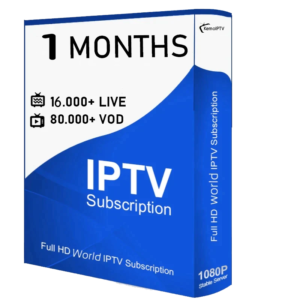 1 Months Subscription Nitro TV IPTV