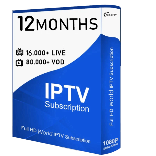 12 Months Subscription Nitro TV IPTV